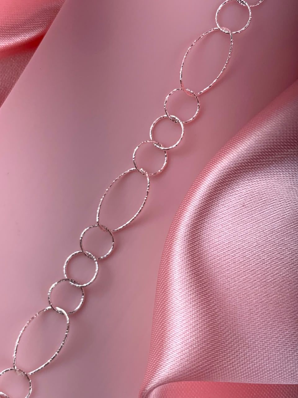 Pulseira de prata 925 elo trabalhado red e oval