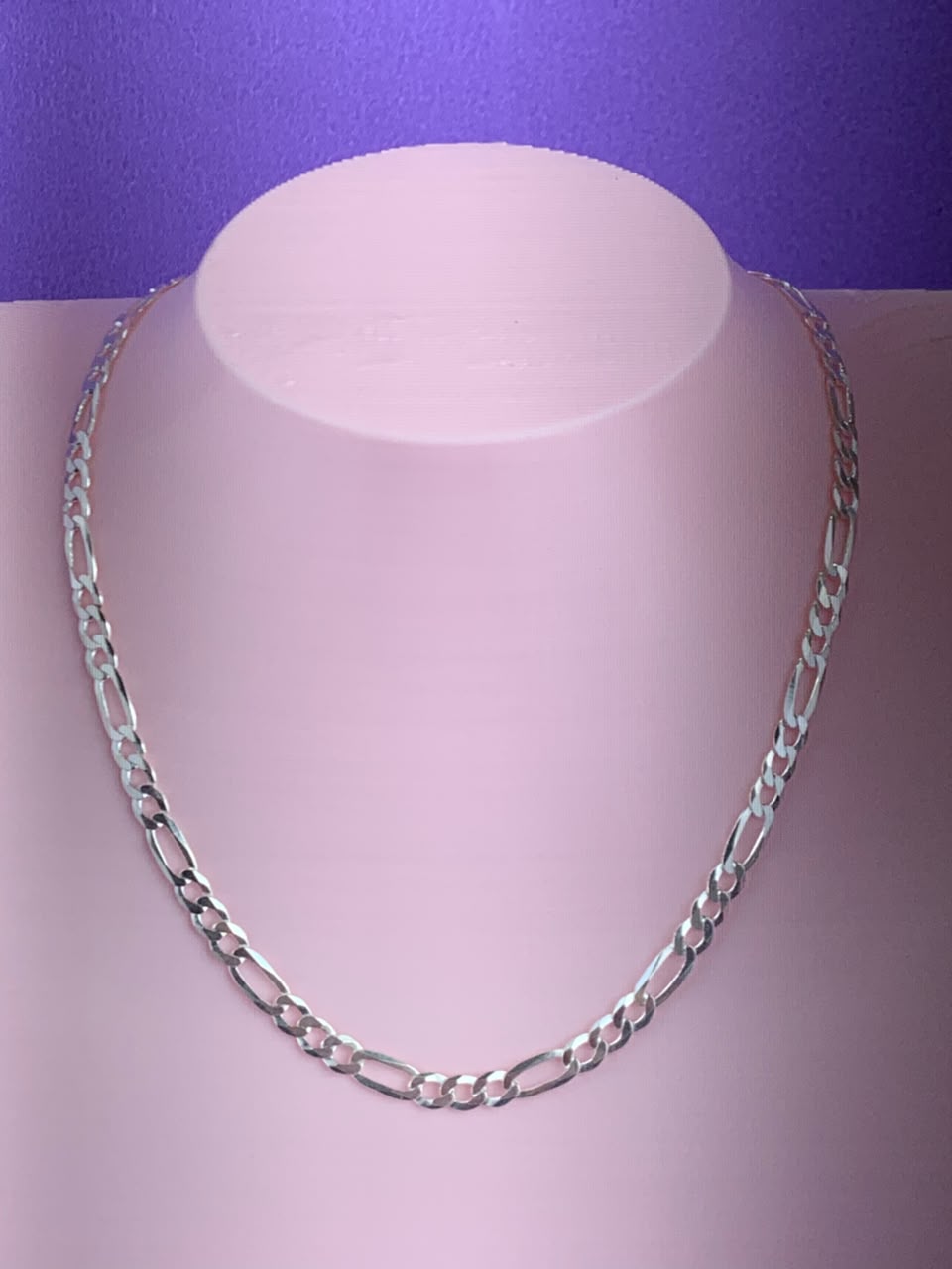 Correntes Masculinas de Prata 925 3X1 5MM 70CM F100 13,2G