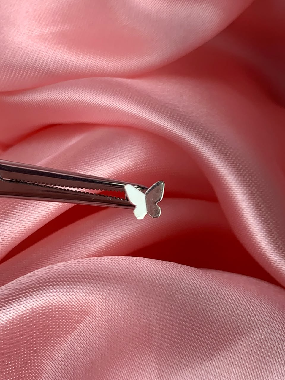Piercings de Prata 925 borboleta lisa