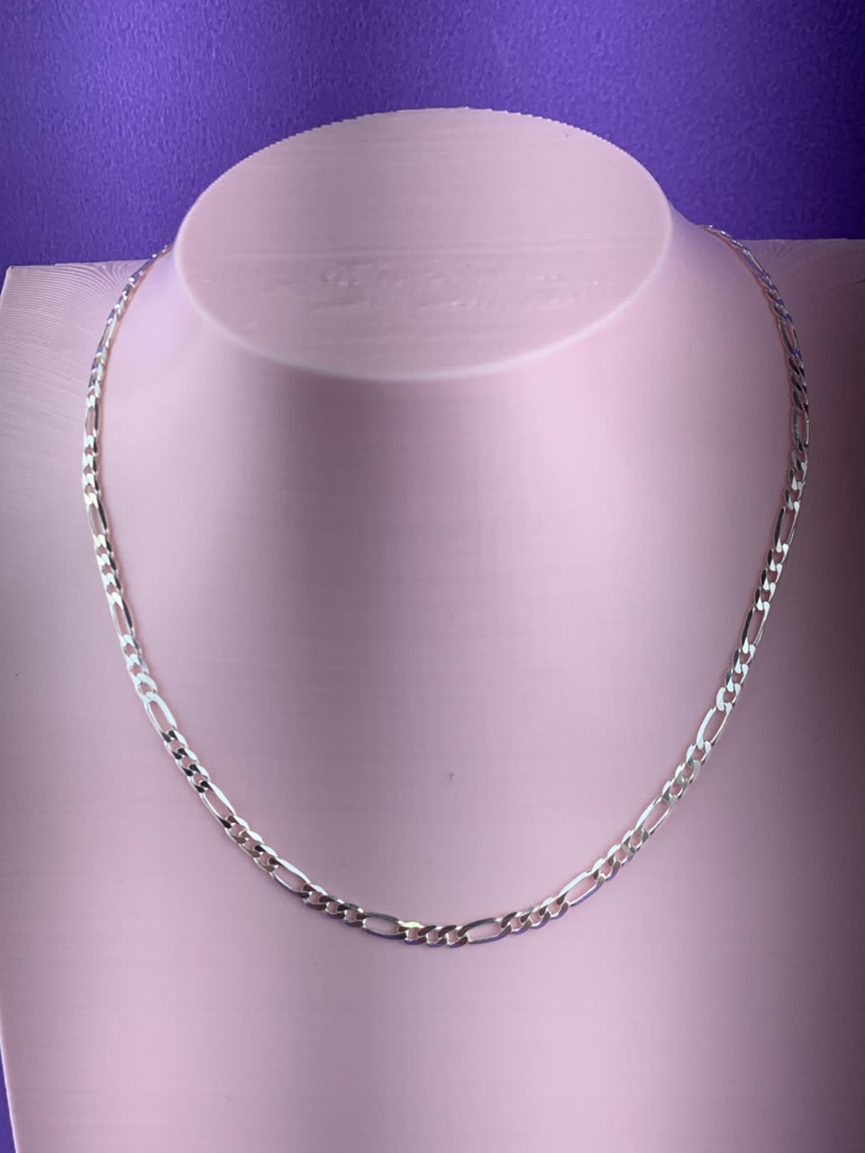 Correntes Masculinas de Prata 925 3X1 3MM 70CM F80 8,9G